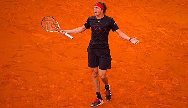Heute startet Alexander Zverev in das Turnier in Madrid.