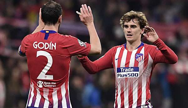 Diego Godin ist der Pate von Antoine Griezmanns Tochter.