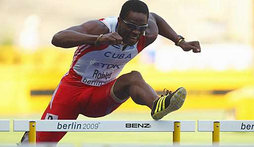 Dayron Robles gewann bereits Olympisches Gold beim 110-Meter-Hürdenlauf