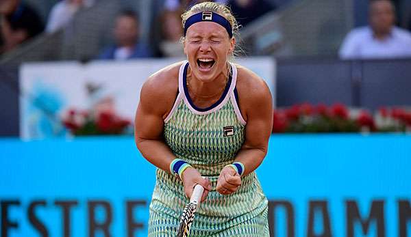 Kiki Bertens hat das Turnier in Madrid gewonnen.