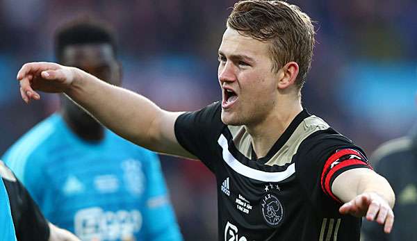 Matthijs de Ligt spielt noch für Ajax Amsterdam.