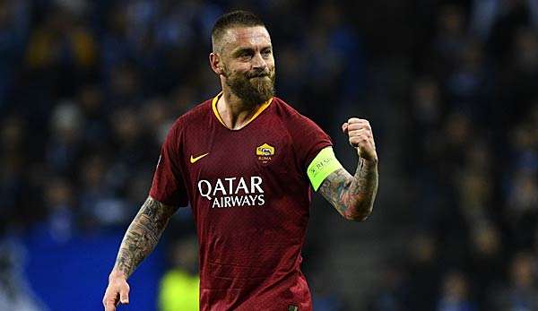 Daniele De Rossi wird die AS Rom im Sommer nach 18 Jahren verlassen.