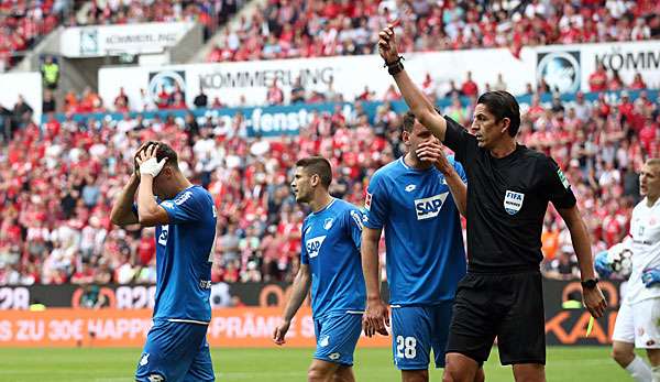 Die TSG Hoffenheim verpasste den Einzug in den Euroapokal.