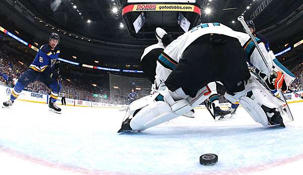 Iwan Barbaschew erzielte die frühe Führung für die St. Louis Blues.