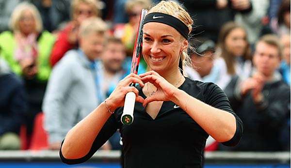 Heute ist der zweite Tag beim WTA-Turnier in Nürnberg. 