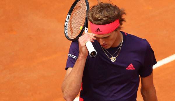 Alexander Zverev macht zurzeit eine schwere sportliche Krise durch.