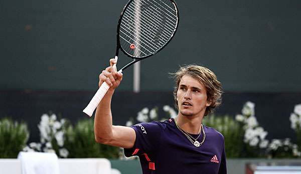 Alexander Zverev steht in seinem zweiten Finale des Jahres.