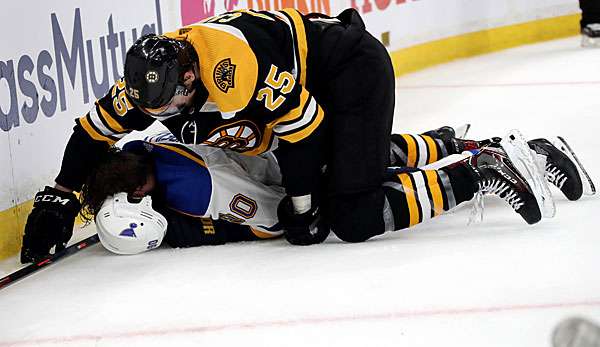 Die Boston Bruins haben Spiel 1 der Stanley-Cup-Finals gewonnen.