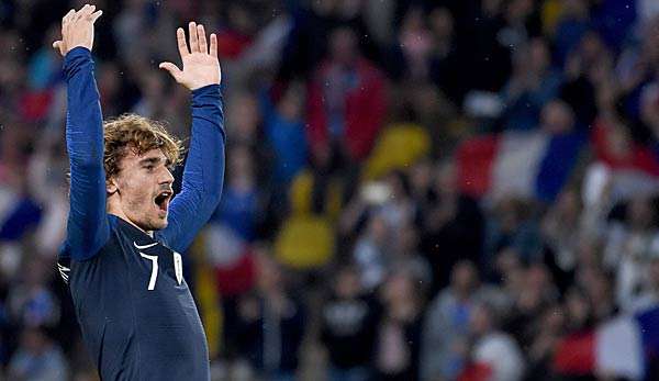 Antoine Griezmann war an beiden Toren von Frankreich direkt beteiligt. 