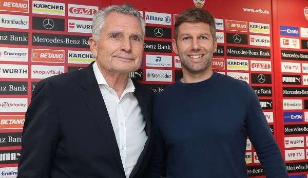Wolfgang Dietrich vom VfB Stuttgart baut unter anderem auf Thomas Hitzlsperger.