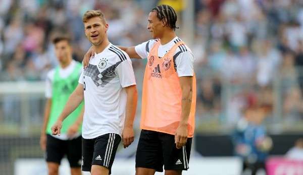 Joshua Kimmich würde gerne auch beim FC Bayern München gemeinsam mit Leroy Sane spielen.