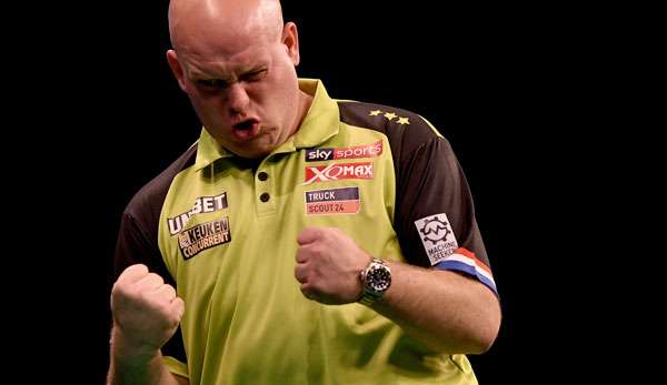 Michael van Gerwen gewann mit den Niederlanden 2018 den World Cup of Darts.