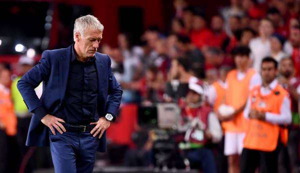 Didier Deschamps war nach der Niederlage in der Türkei angefressen.