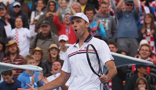 Ivo Karlovic schlug Radek Stepanek in fünf Sätzen