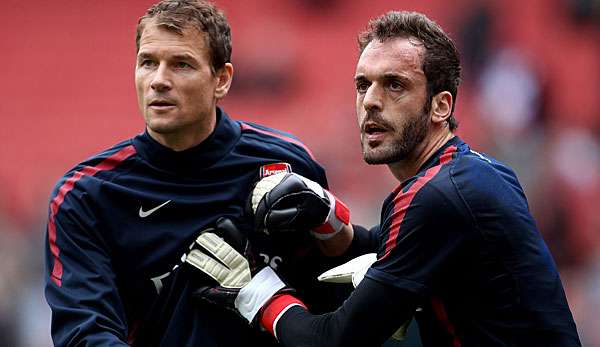 Jens Lehmann und Manuel Almunia kämpften beim FC Arsenal um die Nummer eins.