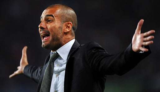 Josep Guardiola ist seit 2008 Trainer des FC Barcelona