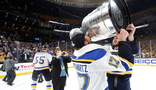 Jaden Schwartz und die St. Louis Blues gewannen Spiel 7 bei den Boston Bruins. 