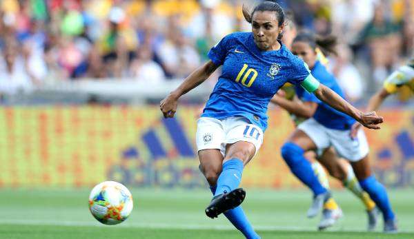 Marta traf gegen Australien.