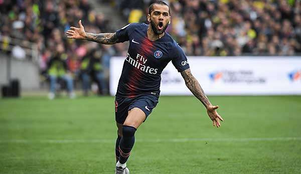 Dani Alves spielt seit 2017 in Paris. 