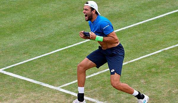 Matteo Berrettini hat das Finale in Stuttgart gewonnen. 