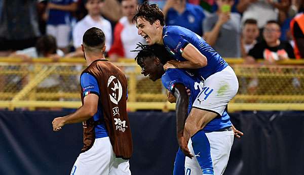 Federico Chiesa erzielte gegen Spanien einen Doppelpack.