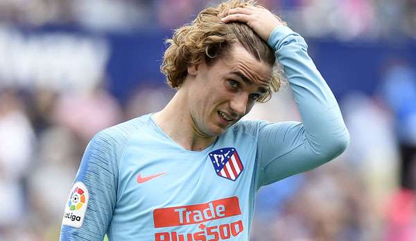 Wird seit Wochen mit einem Wechsel zum FC Barcelona in Verbindung gebracht: Antoine Griezmann von Atletico Madrid.