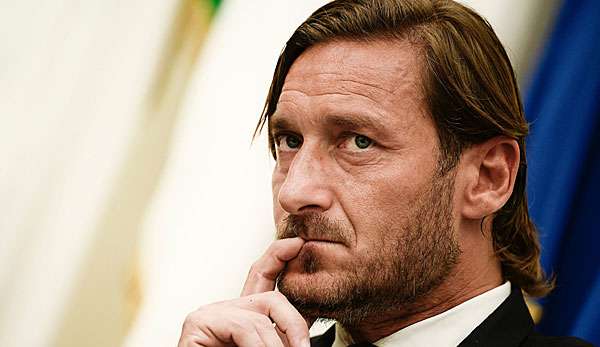 Schweren Herzens verabschiedete sich Francesco Totti von der Roma.