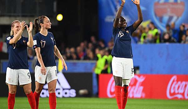 Die französischen Damen stehen im Achtelfinale der WM. 