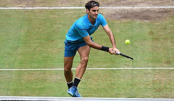 Nimmt Kurs auf den zehnten Titel in Halle: Roger Federer.