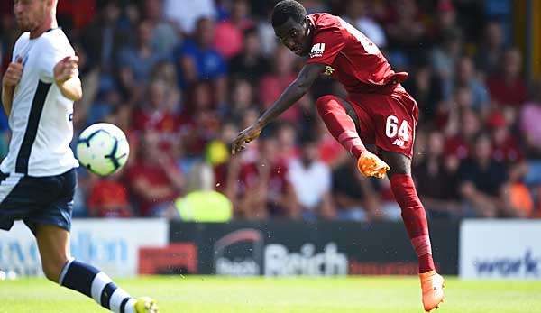 Debütierte in der aktuellen Saison unter Jürgen Klopp beim FC Liverpool: Rafael Camacho.