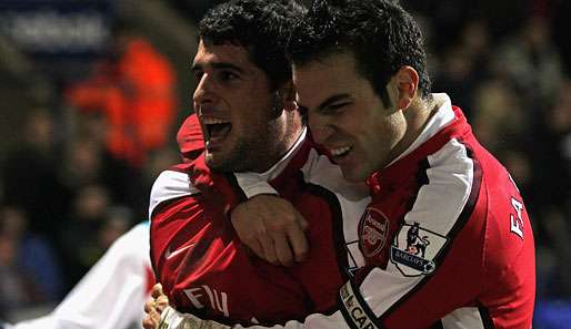 Cesc Fabregas hat in dieser Saison schon zehn Tore für die Gunners erzielt