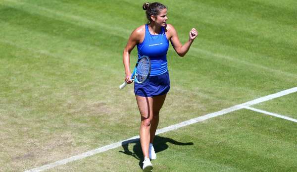 Julia Görges zeigt sich vor Wimbledon in guter Form.