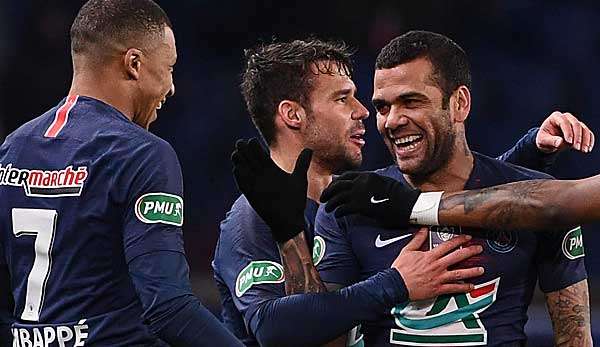 Verlässt Kylian Mbappe und PSG im Sommer: Rechtsverteidiger Dani Alves.