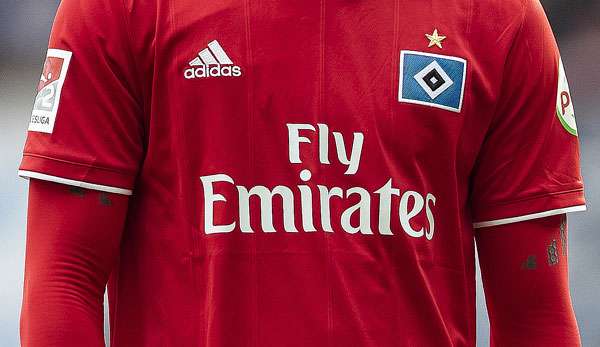 Emirates bleibt der Hauptsponsor des HSV.