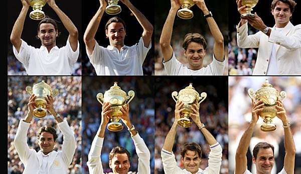 Roger Federer war bereits einige Male Sieger von Wimbledon. 