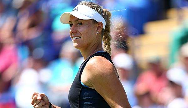 Angelique Kerber steht im Finale in Eastbourne. 