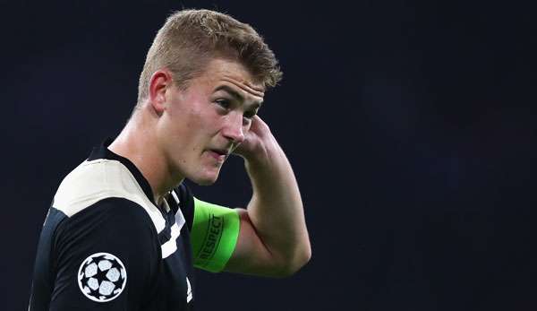 Matthijs de Ligt steht vor einem Abschied von Ajax Amsterdam.