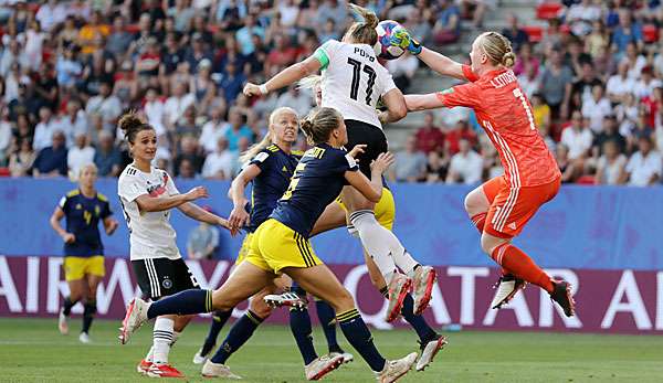 Deutschland traf im WM-Viertelfinale auf Schweden.