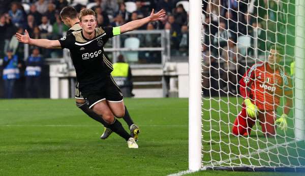 Matthijs de Ligt und Ajax warfen Juventus in der vergangenen Saison aus der Champions League.