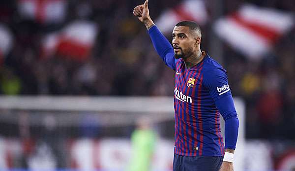 Kevin-Prince Boateng spielte die vergangene Rückrunde beim FC Barcelona.