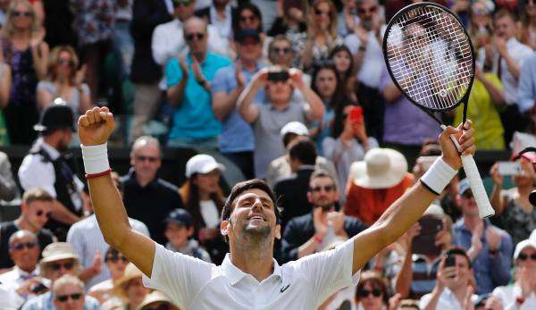 Novak Djokovic setzte sich in Runde 1 gegen Philipp Kohlschreiber durch.