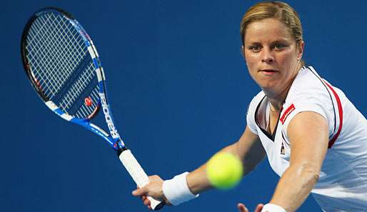 Kim Clijsters konnte die Australian Open noch nicht gewinnen 