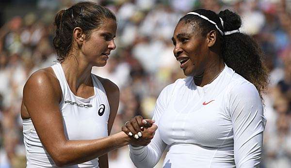 Julia Görges und Serena Williams standen sich 2018 im Halbfinale gegenüber. 