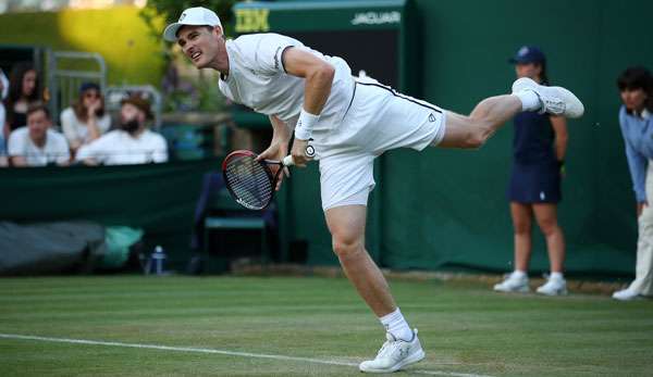 Andy Murray war im Doppel erfolgreich.