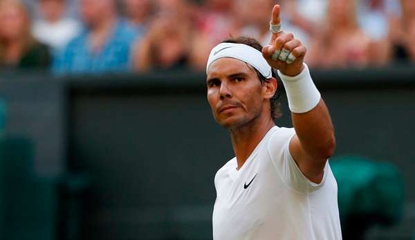 Rafael Nadal siegt in de rzweiten Runde gegen Nick Kyrgios. 