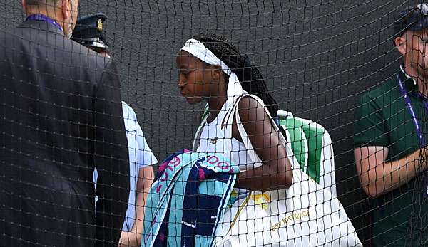 Das Tennis-Märchen von Cori Gauff in Wimbledon hat im Achtelfinale vorerst sein Ende gefunden. 