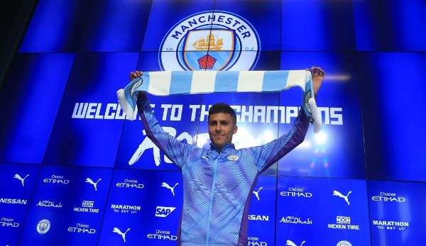 Rodri wechselte von Atletico Madrid zu Manchester City.