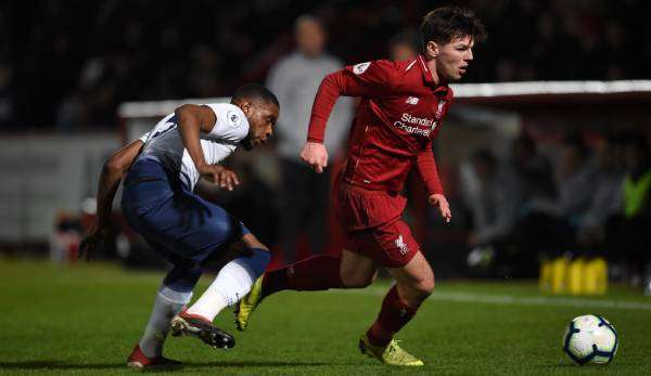 Bobby Duncan ist mit den Profis des FC Liverpool bei der USA-Reise dabei.