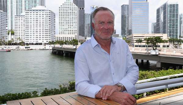 Karl-Heinz Rummenigge im Rahmen der US-Reise des FC Bayern 2018 in Miami.