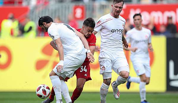 Der 1. FC Kaiserslautern trifft heute auf die SpVgg Unterhaching.